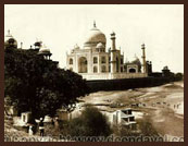 The Taj Mahal from